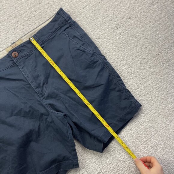 Hollister Shorts Mens Size 34 Beach Prep Chino Navy Blue Preppy Epic Flex Summer - Picture 8 of 13